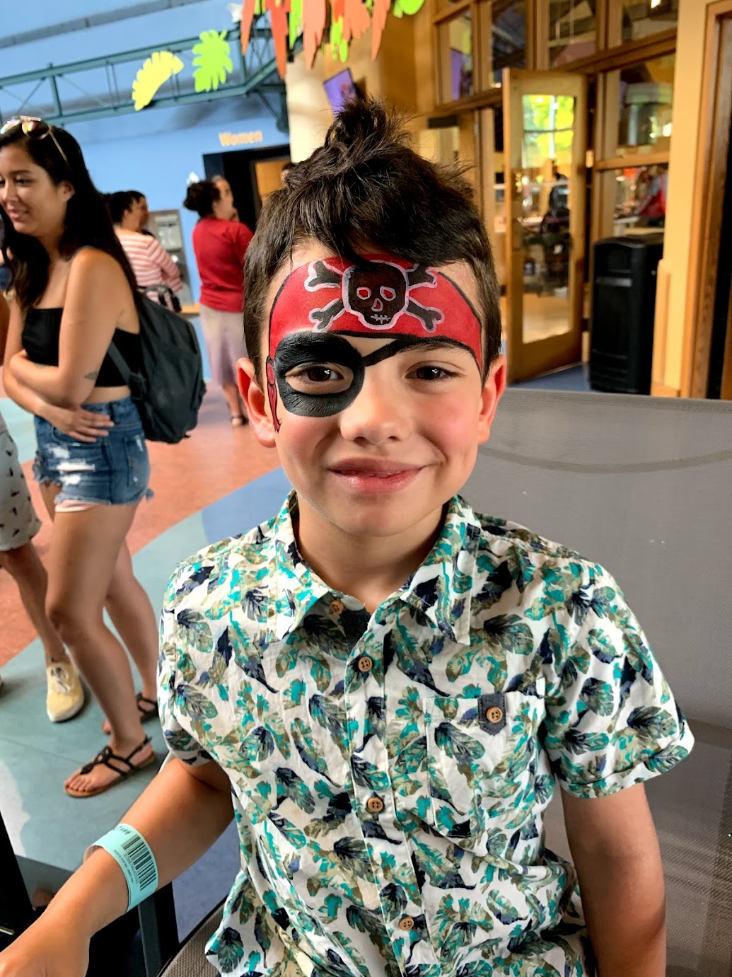 Face painting design by Destiny