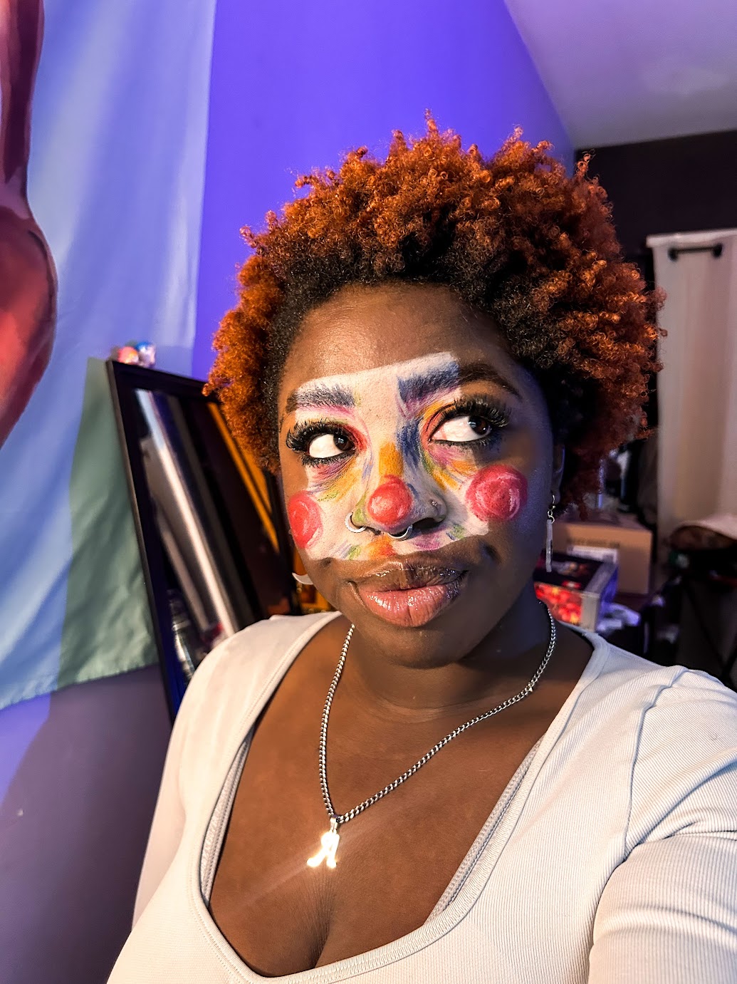 Face painting design by Destiny