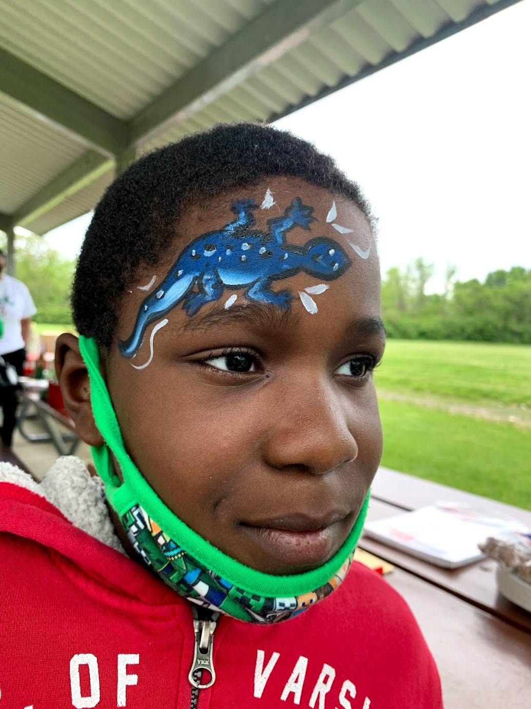 Face painting design by Destiny