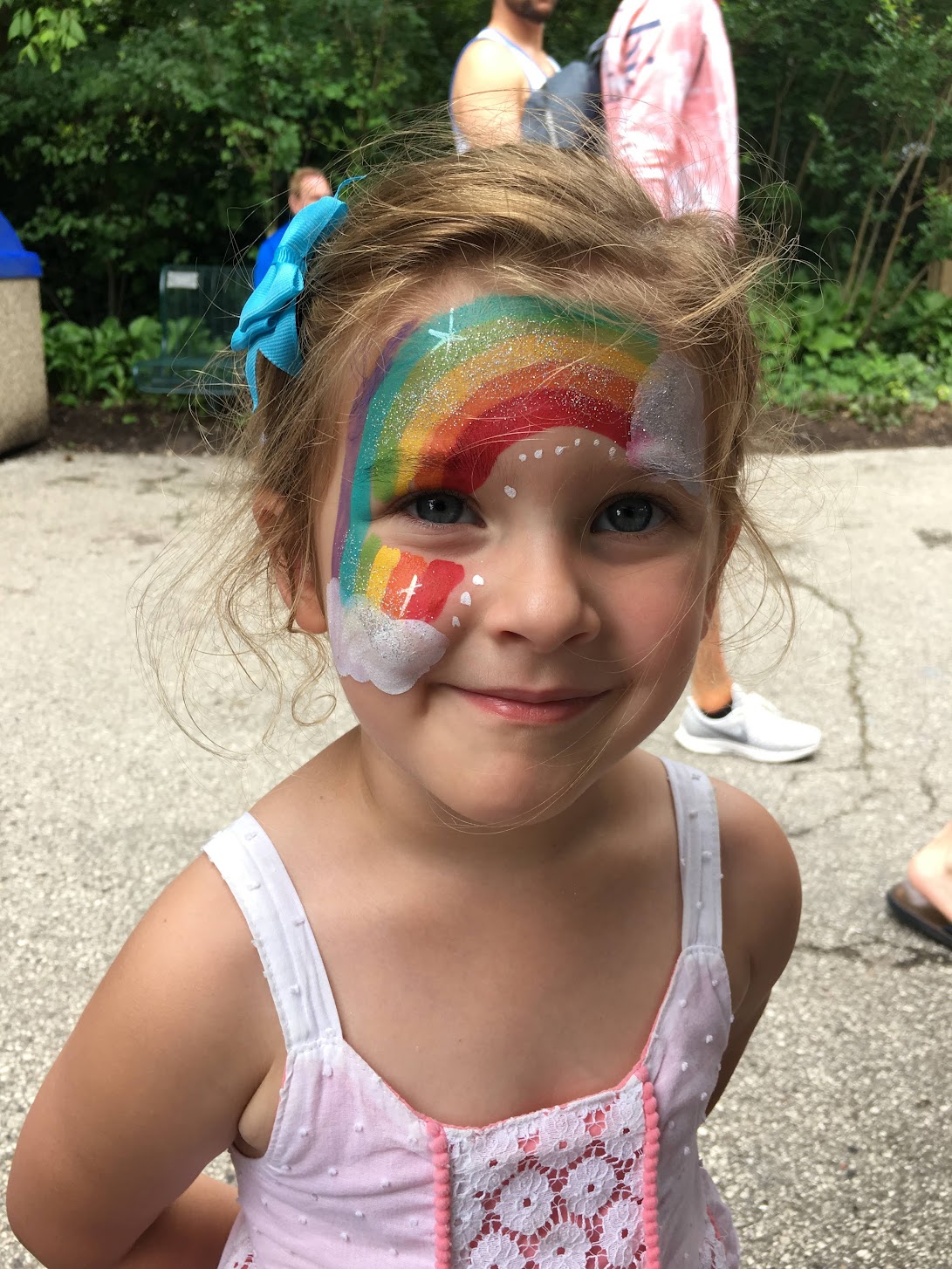 Face painting design by Destiny
